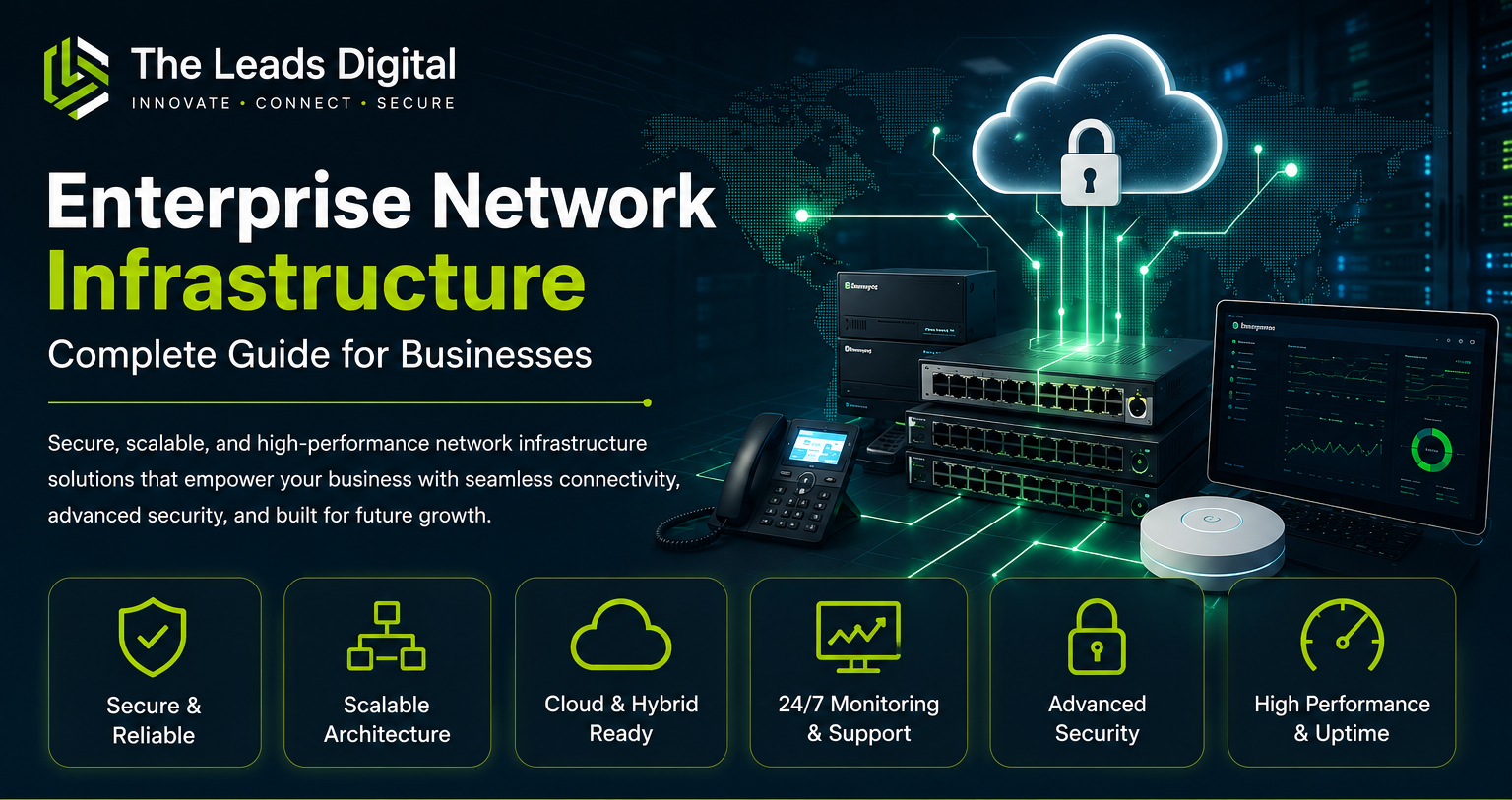 Enterprise Network Infrastructure: Complete Guide for Businesses